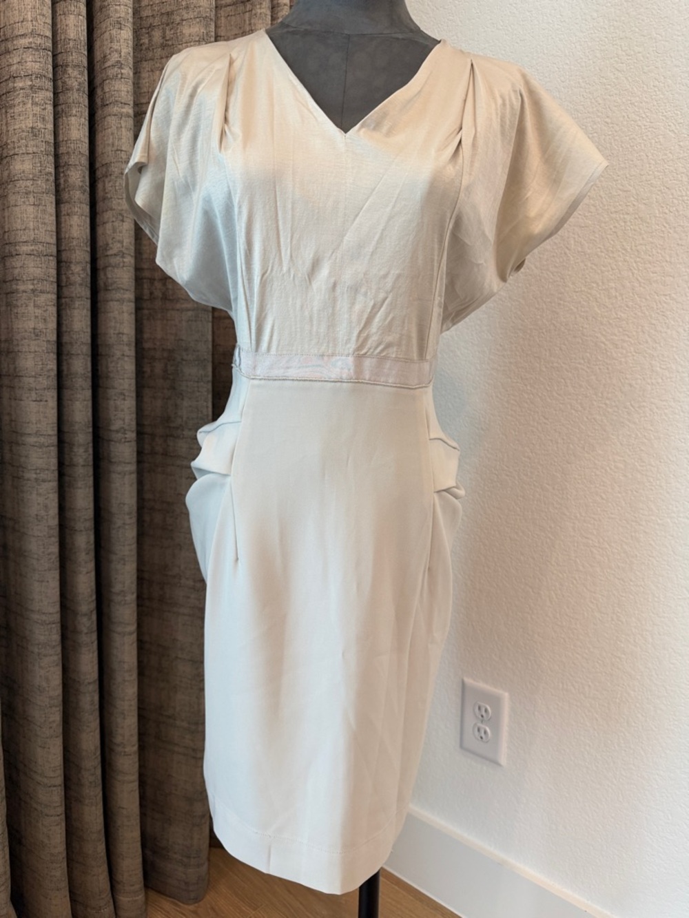 Chic Beige Dress
